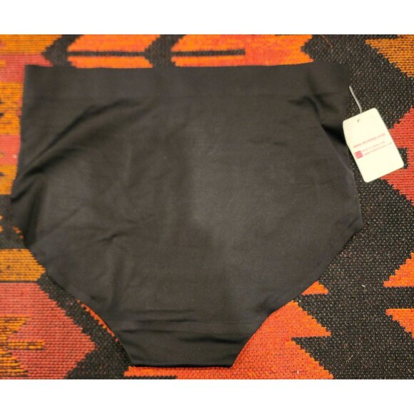 NEW Simply Perfect By Warners Women's Black Panty  Nylon & Spandex Blend Sz L - Picture 5 of 5